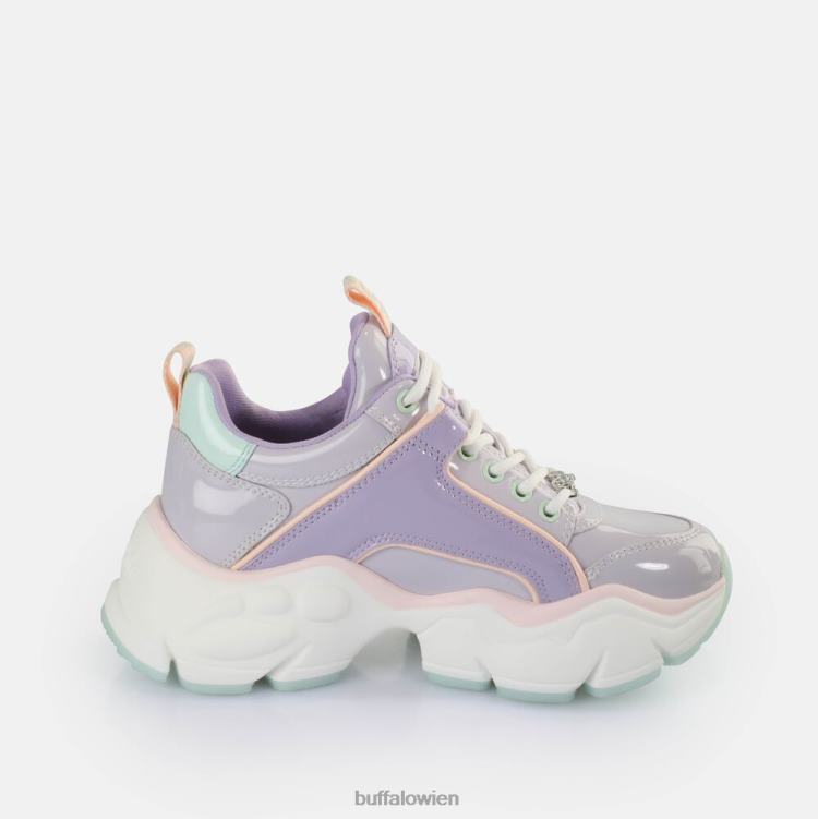 bei Buffalo binäre Sneaker Low vegan Lavendel 0FX4823 |Turnschuhe