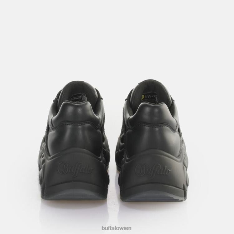 bei Buffalo binärer Glam-Sneaker vegan Glitzer/Schwarz 0FX48322 |Turnschuhe