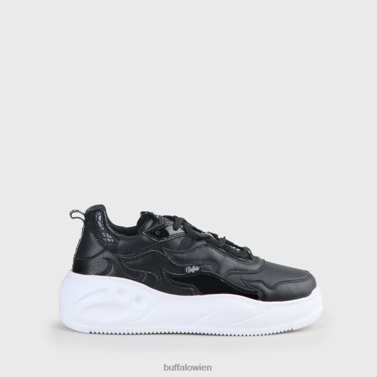 bei Buffalo flacher XTR-Sneaker Schwarz 0FX48867 |Turnschuhe