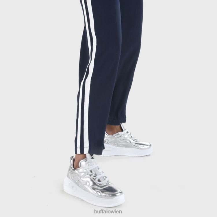 bei Buffalo flacher XTR-Sneaker Silber 0FX48868 |Turnschuhe