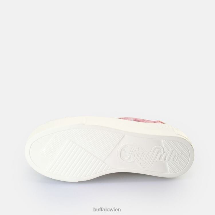 bei Buffalo gepaarte Sneakers Low Vegan Batik-Lila 0FX48110 |Turnschuhe