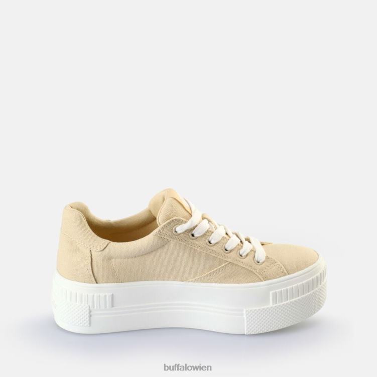 bei Buffalo gepaarte Sneakers Low Vegan Beige 0FX48381 |Turnschuhe