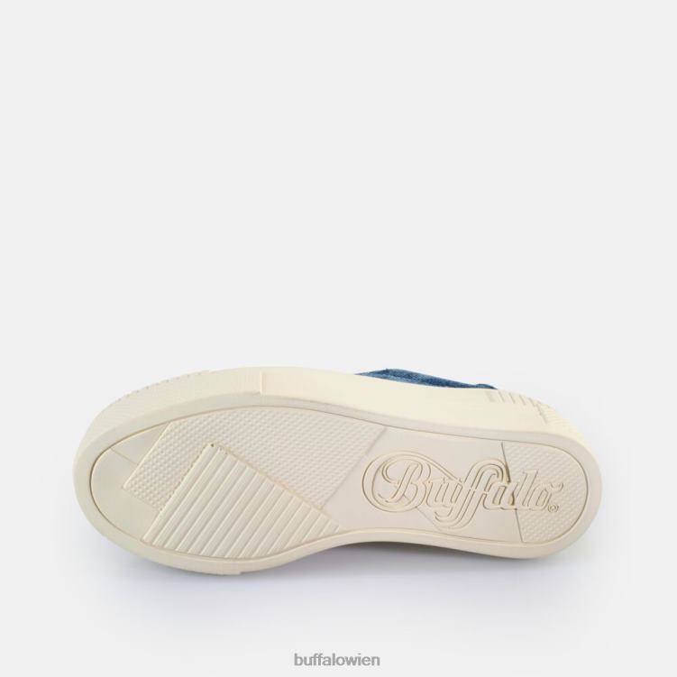 bei Buffalo gepaarte Sneakers Low Vegan Denim Blue 0FX48114 |Turnschuhe