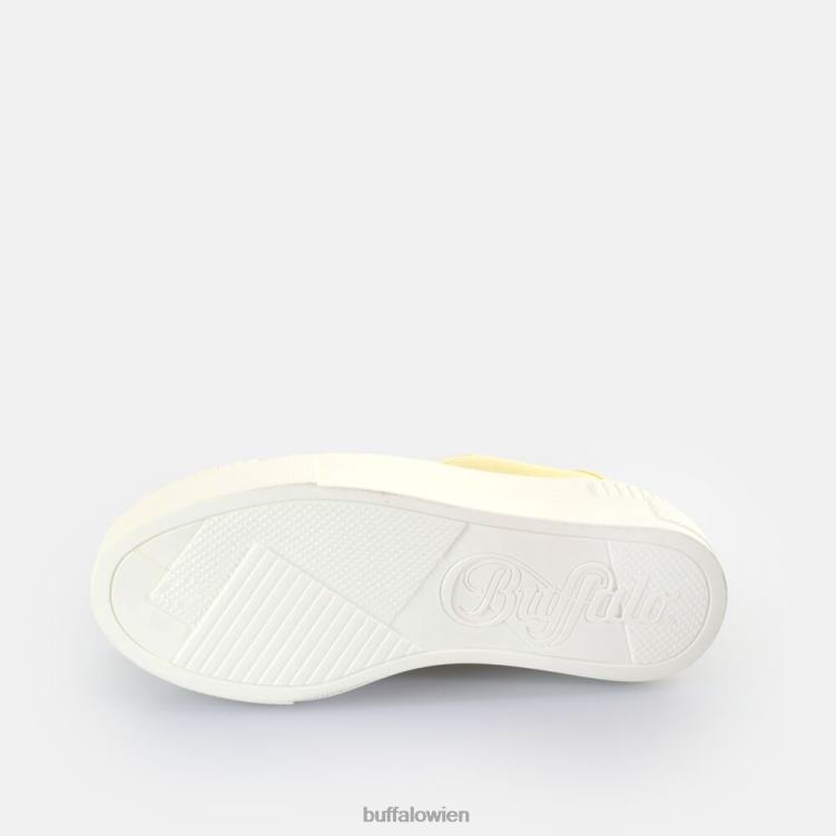 bei Buffalo gepaarte Sneakers Low Vegan Gelb 0FX48113 |Turnschuhe