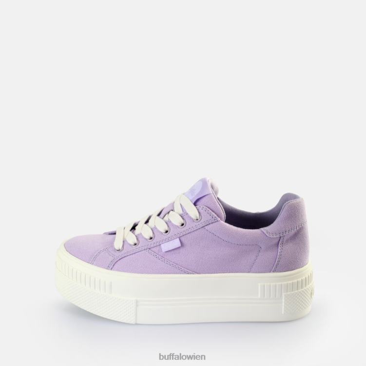 bei Buffalo gepaarte Sneakers Low Vegan Lavendel 0FX48116 |Turnschuhe