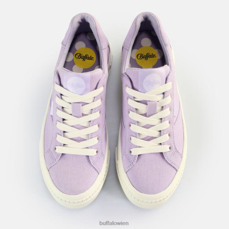 bei Buffalo gepaarte Sneakers Low Vegan Lavendel 0FX48116 |Turnschuhe