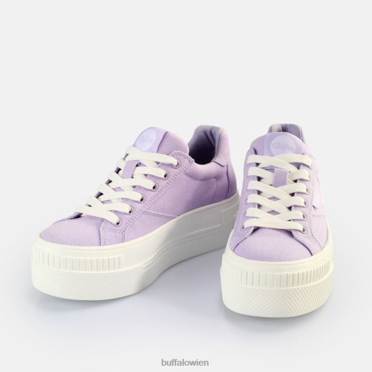 bei Buffalo gepaarte Sneakers Low Vegan Lavendel 0FX48116 |Turnschuhe