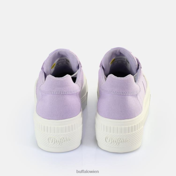 bei Buffalo gepaarte Sneakers Low Vegan Lavendel 0FX48116 |Turnschuhe