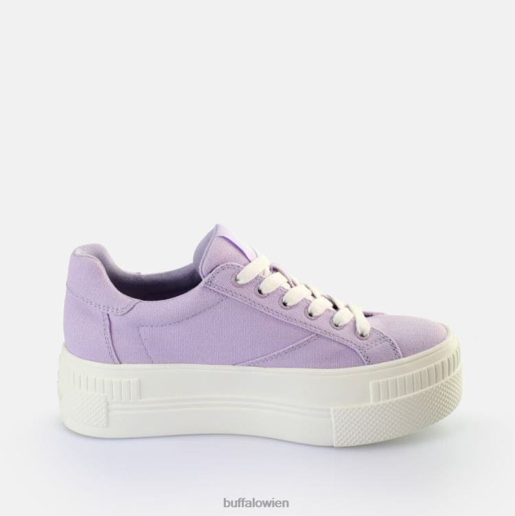 bei Buffalo gepaarte Sneakers Low Vegan Lavendel 0FX48116 |Turnschuhe