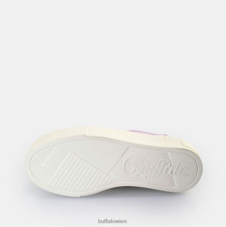 bei Buffalo gepaarte Sneakers Low Vegan Lavendel 0FX48116 |Turnschuhe