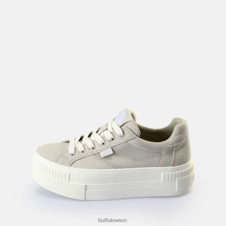 bei Buffalo gepaarte Sneakers Low Vegan grau 0FX48221 |Turnschuhe