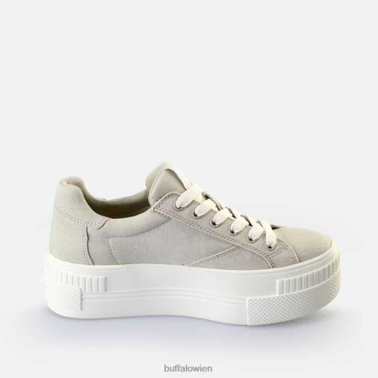 bei Buffalo gepaarte Sneakers Low Vegan grau 0FX48221 |Turnschuhe