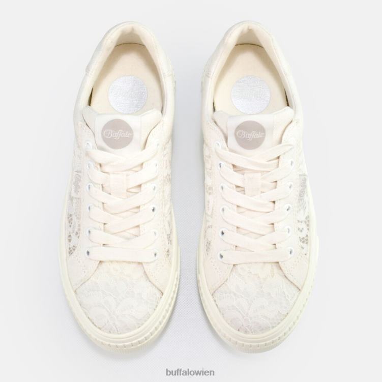 bei Buffalo gepaarter Bloom-Sneaker vegan Weiss 0FX4820 |Turnschuhe