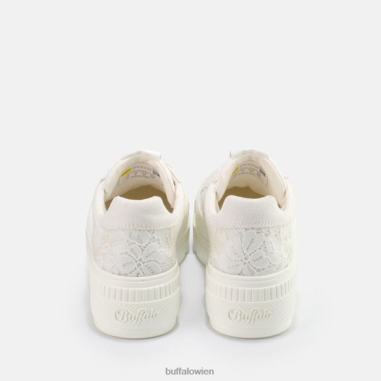 bei Buffalo gepaarter Bloom-Sneaker vegan Weiss 0FX4820 |Turnschuhe