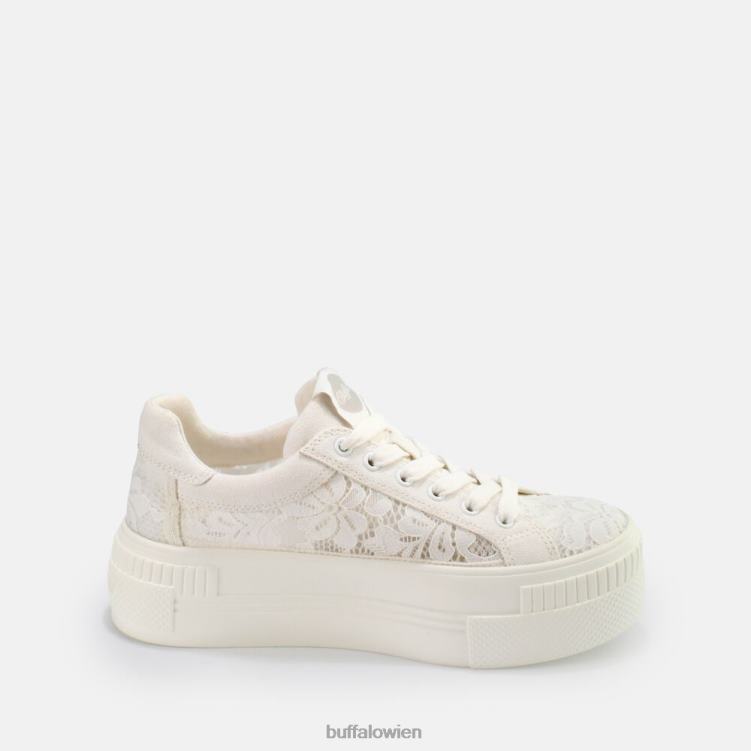 bei Buffalo gepaarter Bloom-Sneaker vegan Weiss 0FX4820 |Turnschuhe