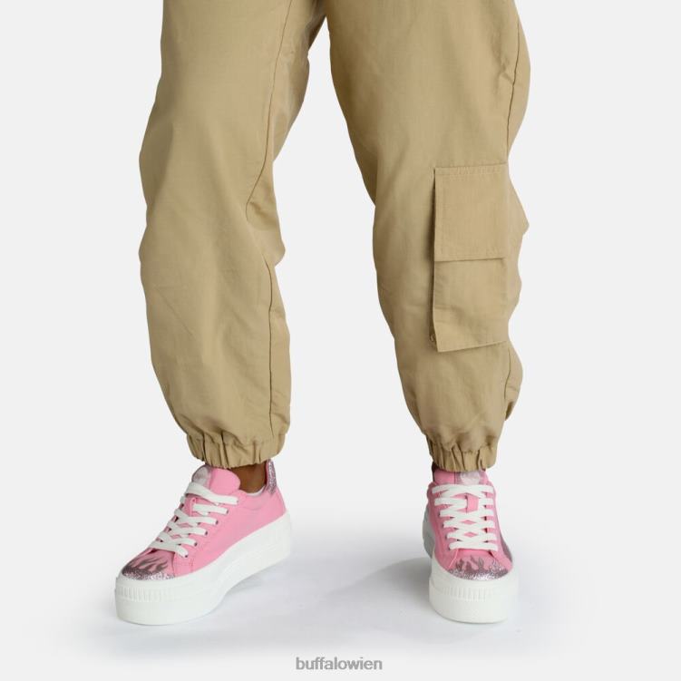 bei Buffalo gepaarter Flame Sneaker vegan Rosa 0FX48845 |Turnschuhe
