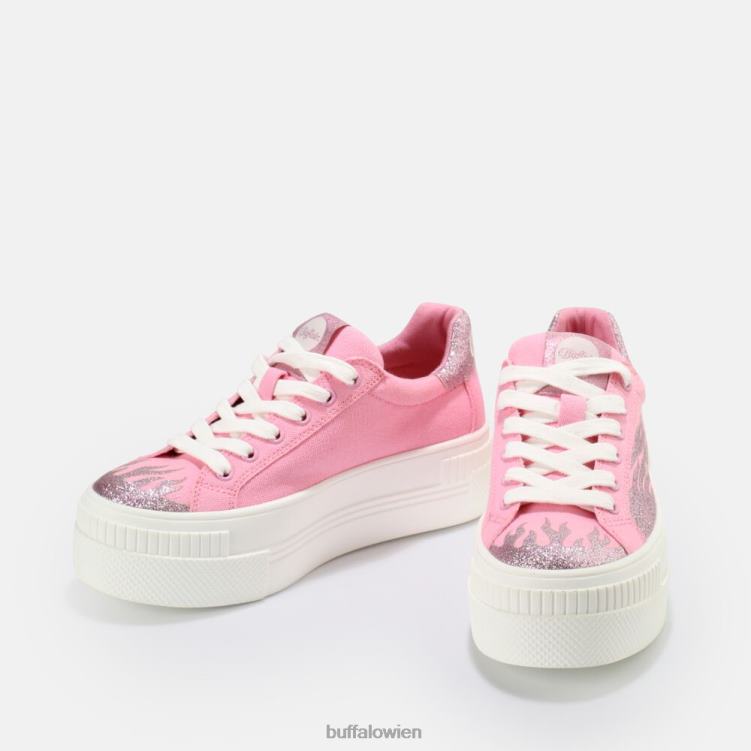 bei Buffalo gepaarter Flame Sneaker vegan Rosa 0FX48845 |Turnschuhe