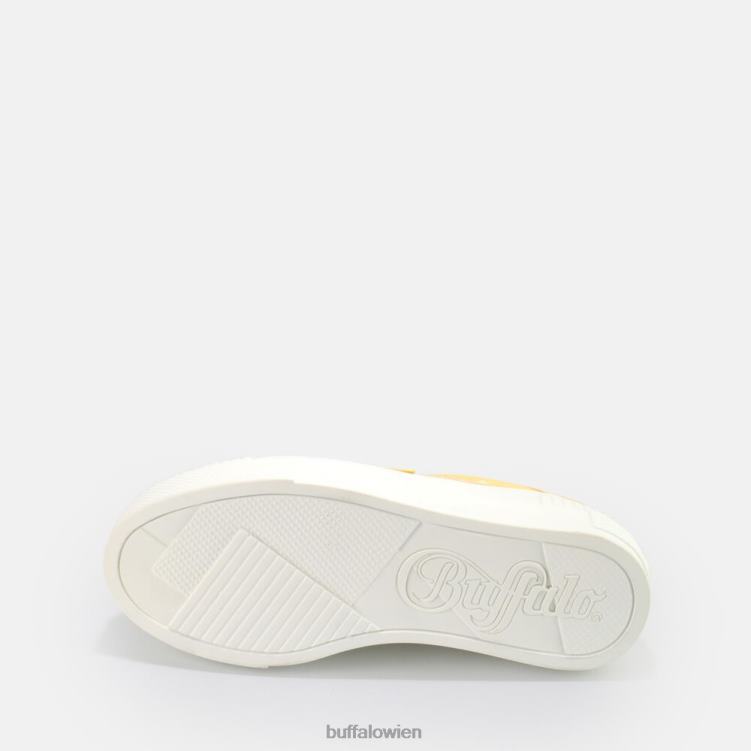 bei Buffalo gepaarter Sneaker niedrig Gelb mit Bonbon-Print 0FX48422 |Turnschuhe