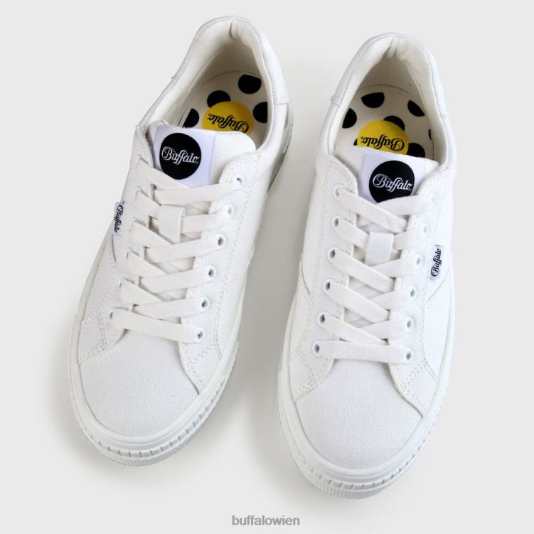 bei Buffalo gepaarter Sneaker vegan Weiss 0FX48111 |Turnschuhe
