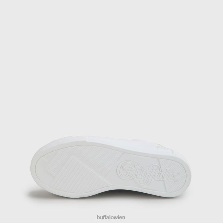 bei Buffalo gepaarter Sneaker vegan Weiss 0FX48111 |Turnschuhe