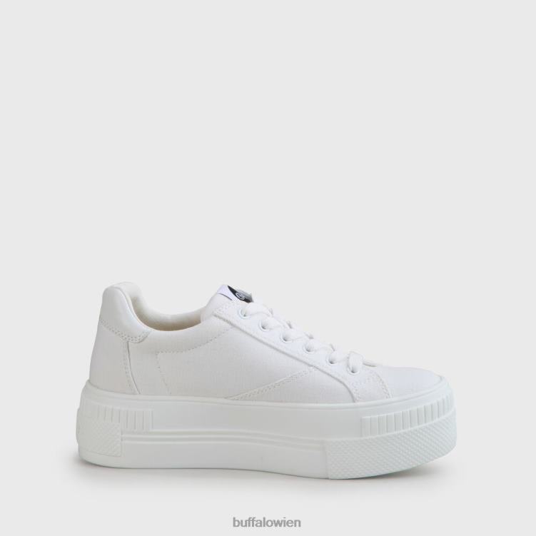 bei Buffalo gepaarter Sneaker vegan Weiss 0FX48111 |Turnschuhe