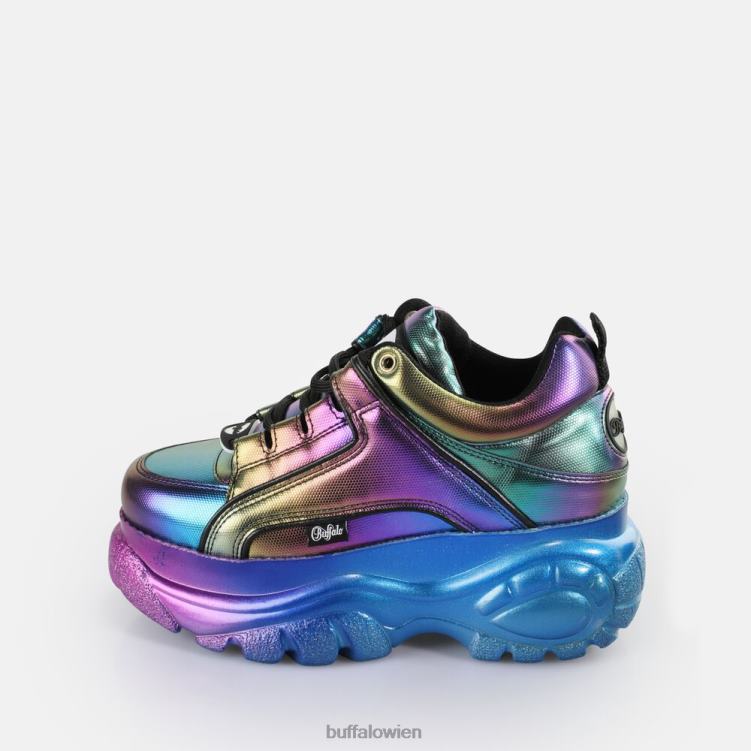 bei Buffalo klassische Sneaker Low vegan Meerjungfrau lila 0FX48135 |Turnschuhe