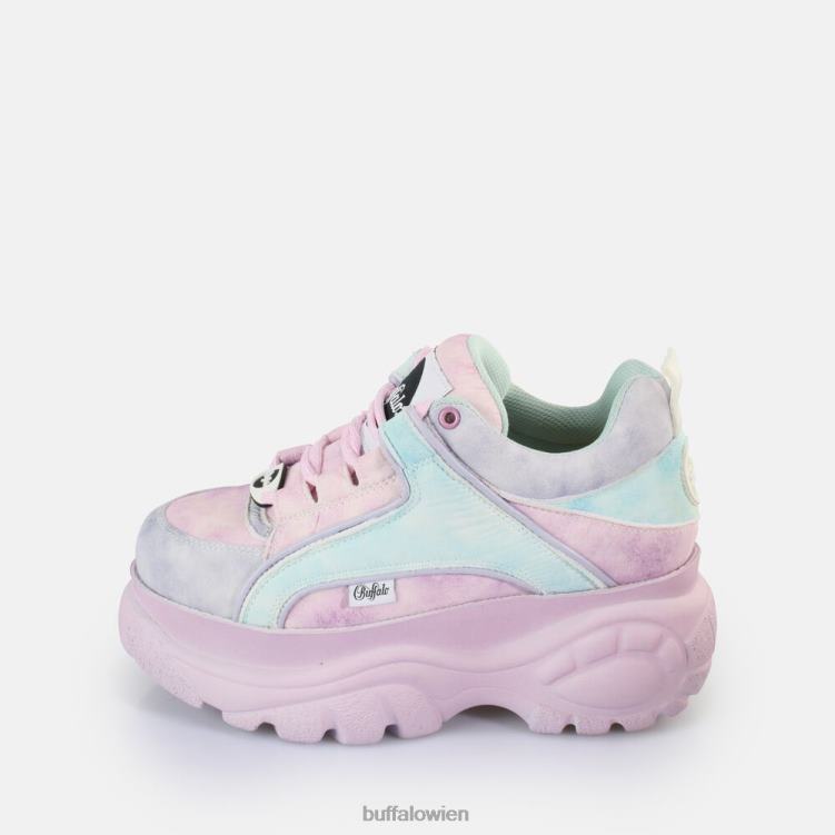bei Buffalo klassische Sneaker Low vegan Pastell-Multi 0FX48667 |Turnschuhe