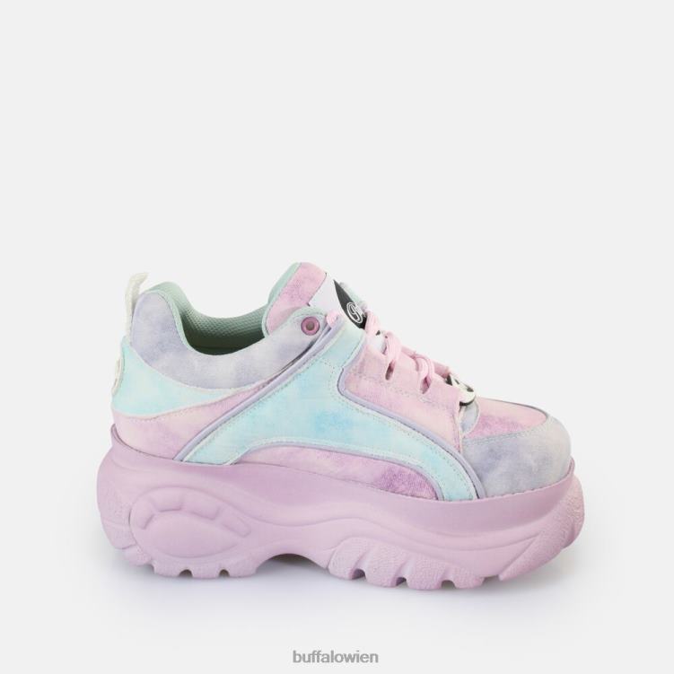 bei Buffalo klassische Sneaker Low vegan Pastell-Multi 0FX48667 |Turnschuhe