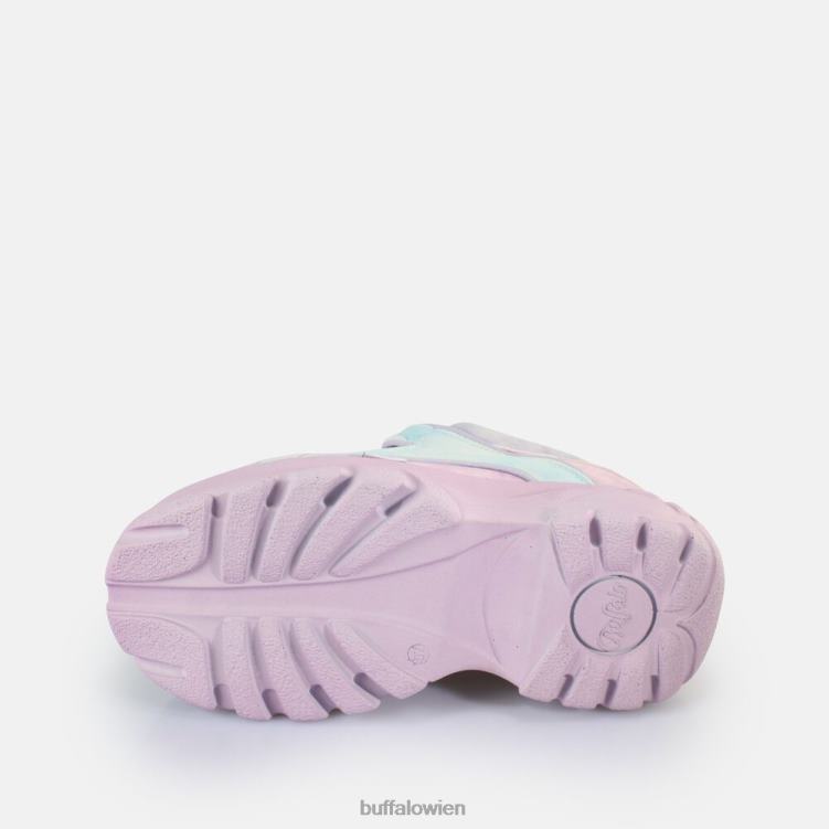 bei Buffalo klassische Sneaker Low vegan Pastell-Multi 0FX48667 |Turnschuhe