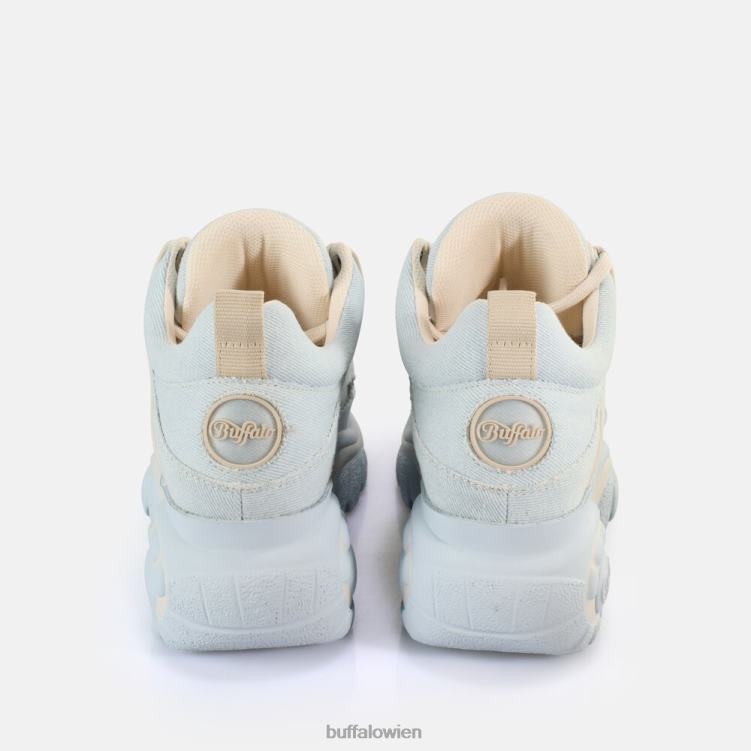 bei Buffalo klassische Sneaker Low vegan hellblauer Denim 0FX48593 |Turnschuhe