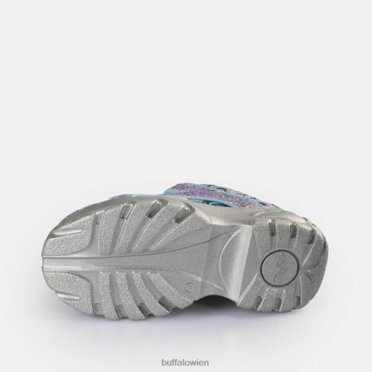 bei Buffalo klassische Sneakers niedrig Neon-Aqua 0FX48119 |Turnschuhe