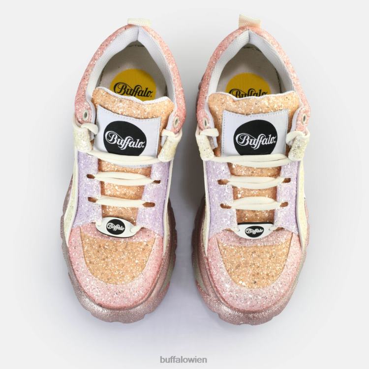 bei Buffalo klassische Sneakers niedrig Pastell-Multi 0FX48366 |Turnschuhe