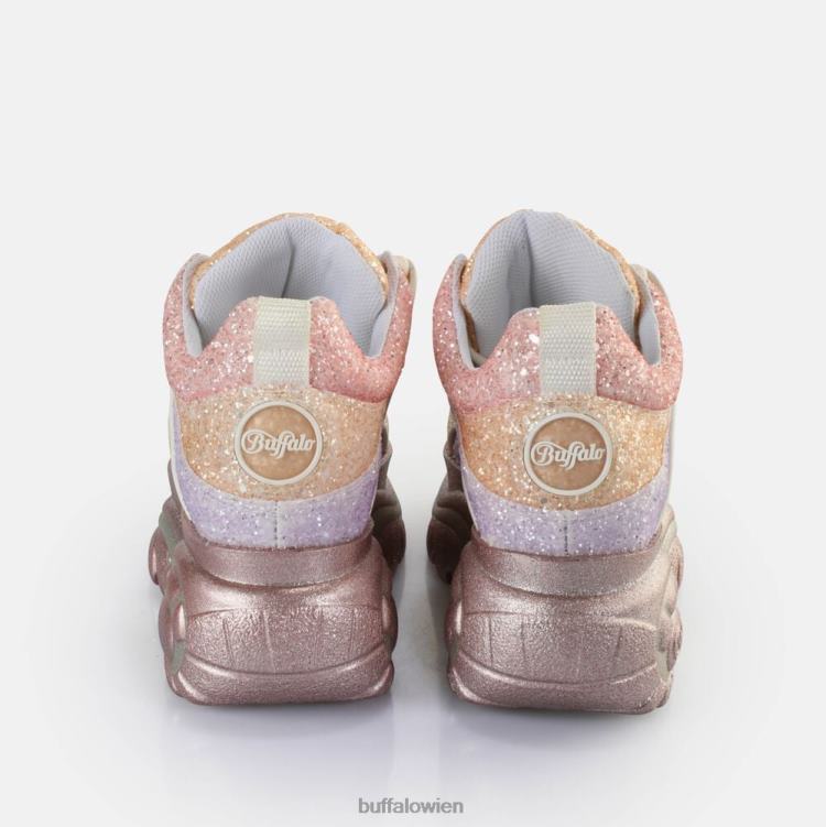 bei Buffalo klassische Sneakers niedrig Pastell-Multi 0FX48366 |Turnschuhe