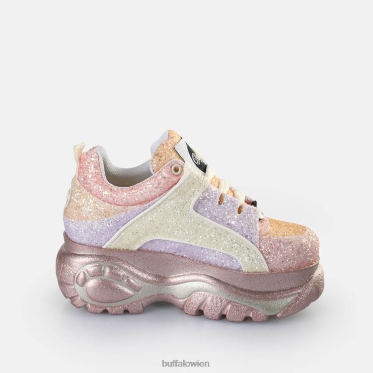 bei Buffalo klassische Sneakers niedrig Pastell-Multi 0FX48366 |Turnschuhe