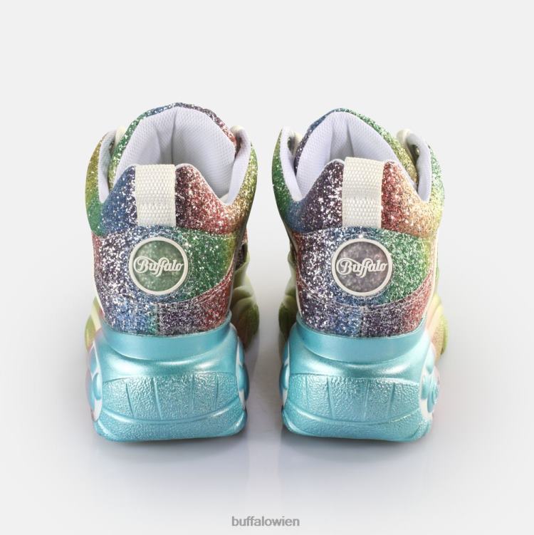 bei Buffalo klassische Sneakers niedrig Regenbogen 0FX48562 |Turnschuhe