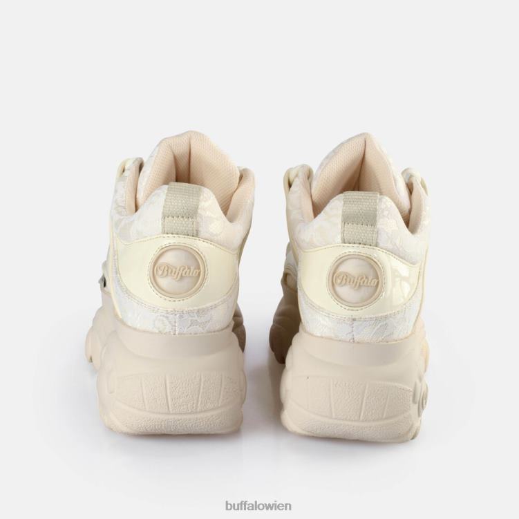 bei Buffalo klassische Sneakers niedrig weißer Spitze 0FX48598 |Turnschuhe