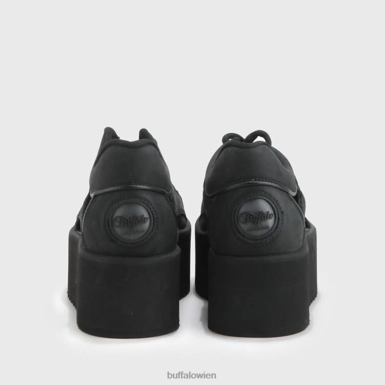 bei Buffalo klassische Turmausschnitte Schwarz 0FX48895 |Turnschuhe