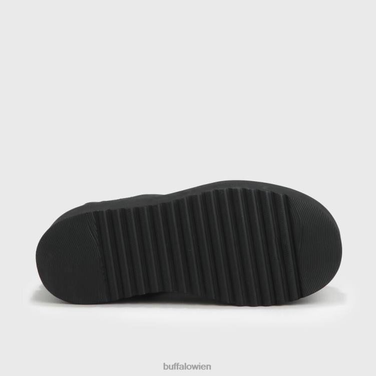 bei Buffalo klassische Turmausschnitte Schwarz 0FX48895 |Turnschuhe