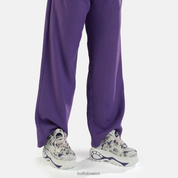 bei Buffalo klassischer Sneaker Low aus Leder Pink Lila 0FX48777 |Turnschuhe