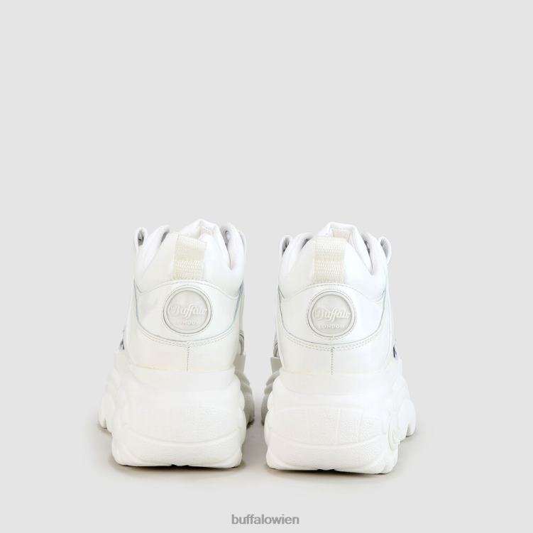 bei Buffalo klassischer Sneaker Low aus Leder Weiss 0FX48315 |Turnschuhe