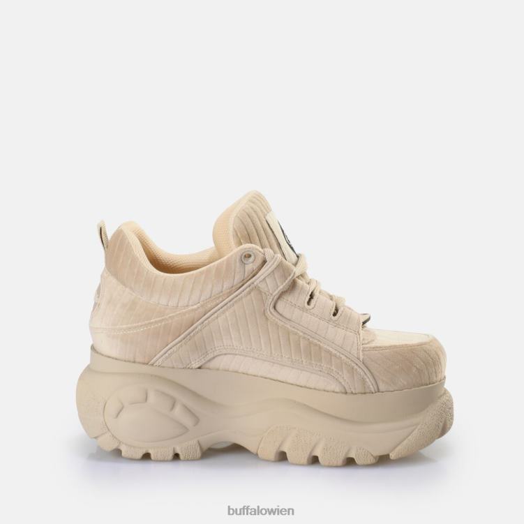 bei Buffalo klassischer Sneaker Low vegan Beige 0FX48816 |Turnschuhe