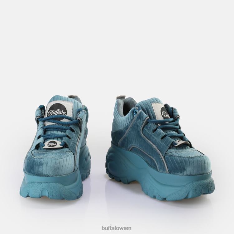 bei Buffalo klassischer Sneaker Low vegan Benzin 0FX48882 |Turnschuhe