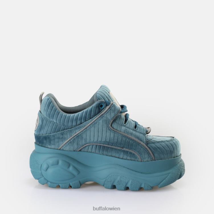 bei Buffalo klassischer Sneaker Low vegan Benzin 0FX48882 |Turnschuhe