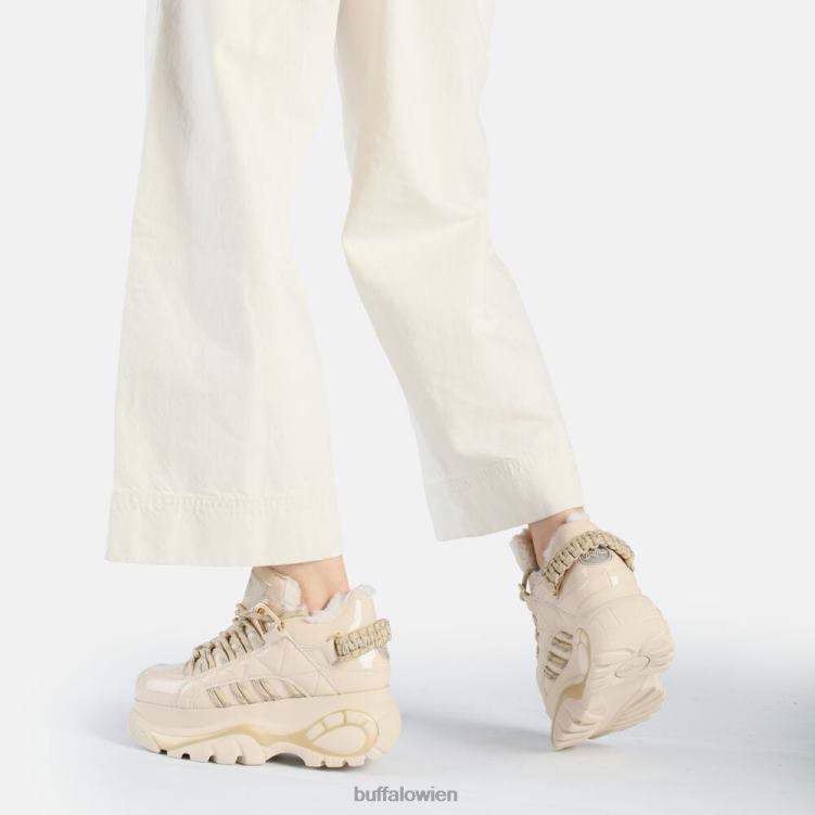bei Buffalo klassischer Sneaker Low vegan Creme 0FX48701 |Turnschuhe
