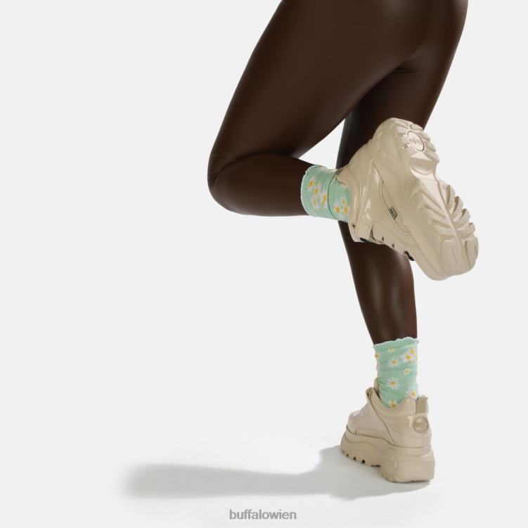 bei Buffalo klassischer Sneaker Low vegan Creme 0FX48884 |Turnschuhe