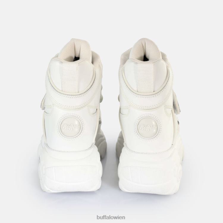 bei Buffalo klassischer Sneaker aus Lackleder Weiss 0FX48787 |Turnschuhe