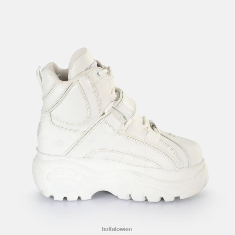 bei Buffalo klassischer Sneaker aus Lackleder Weiss 0FX48787 |Turnschuhe