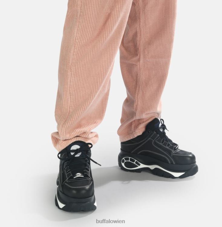 bei Buffalo klassischer Sneaker aus Leder Marine 0FX48920 |Turnschuhe