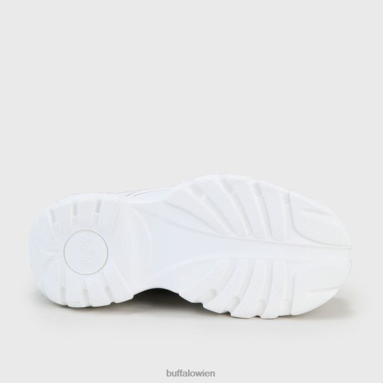 bei Buffalo klassisches niedriges Leder Weiss 0FX48881 |Turnschuhe