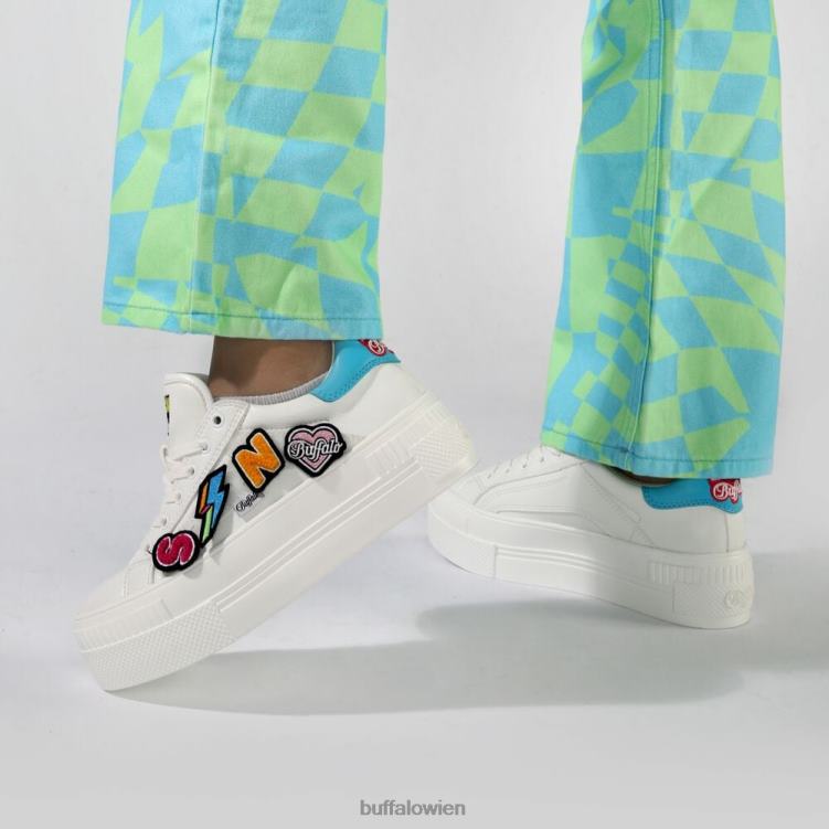 bei Buffalo x lscn gepaart Weiss 0FX48376 |Turnschuhe